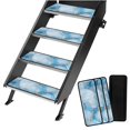 thumbnail image 1 of Yuyamidu Blue Marble Print RV Step Covers 4 Pack RV Step Protectors Non-Slip RV Stair Covers Easy to Install Camper Step Covers RV Camper Accessories, 1 of 7
