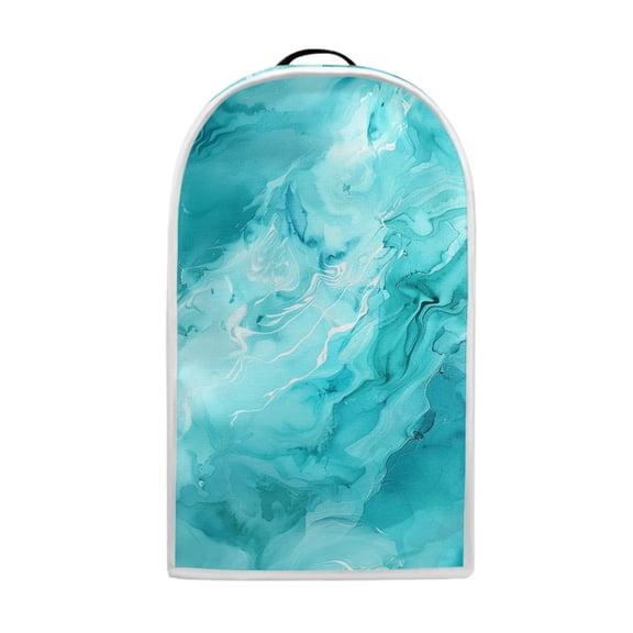 Yuyamidu Blue Marble Stripes Blender Cover Dust Cover Universal Coffee Maker Cover Soy Milk Maker Cover Multi Cooker Mixer Covers Kitchen Appliance Cover Case for Home