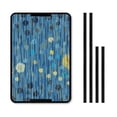 thumbnail image 1 of Yuyamidu Blue RV Door Window Shade Universal Privacy Screen Window Cover Camper Trailer Blackout Window Cover, Summer RV Skylight Cover with Hook and Loop, 1 of 7