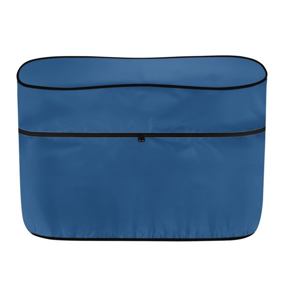 Yuyamidu Blue RV Propane Tank Cover Heavy Duty Gas Cylinder Cover Fits Standard Dual 20lb Propane Tank for RV Camper Travel Trailer, All Weather Protection Accessories
