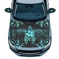 thumbnail image 1 of Yuyamidu Blue Sea Turtle Car Side View Mirror Covers Hibiscus Car Hood Cover 3 Pcs Auto Rearview Protection Covers Rainbow Car Front Hood Cover Universal Size for Cars Sedans, 1 of 7