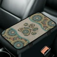 thumbnail image 1 of Yuyamidu Boho Center Console Covers for Car Sedan Van Dog Paw Car Center Console Cushion Pad Anti-Scratch Auto Armrest Cover Flannel Car Comfort Accessories, 1 of 7