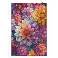 thumbnail image 1 of Yuyamidu Boho Flowers Golf Towel, Large Size Golf Cleaning Towel, Absorbent Towels for Golf Bags, Carts and Clubs, Easy-Clean, 1 of 7