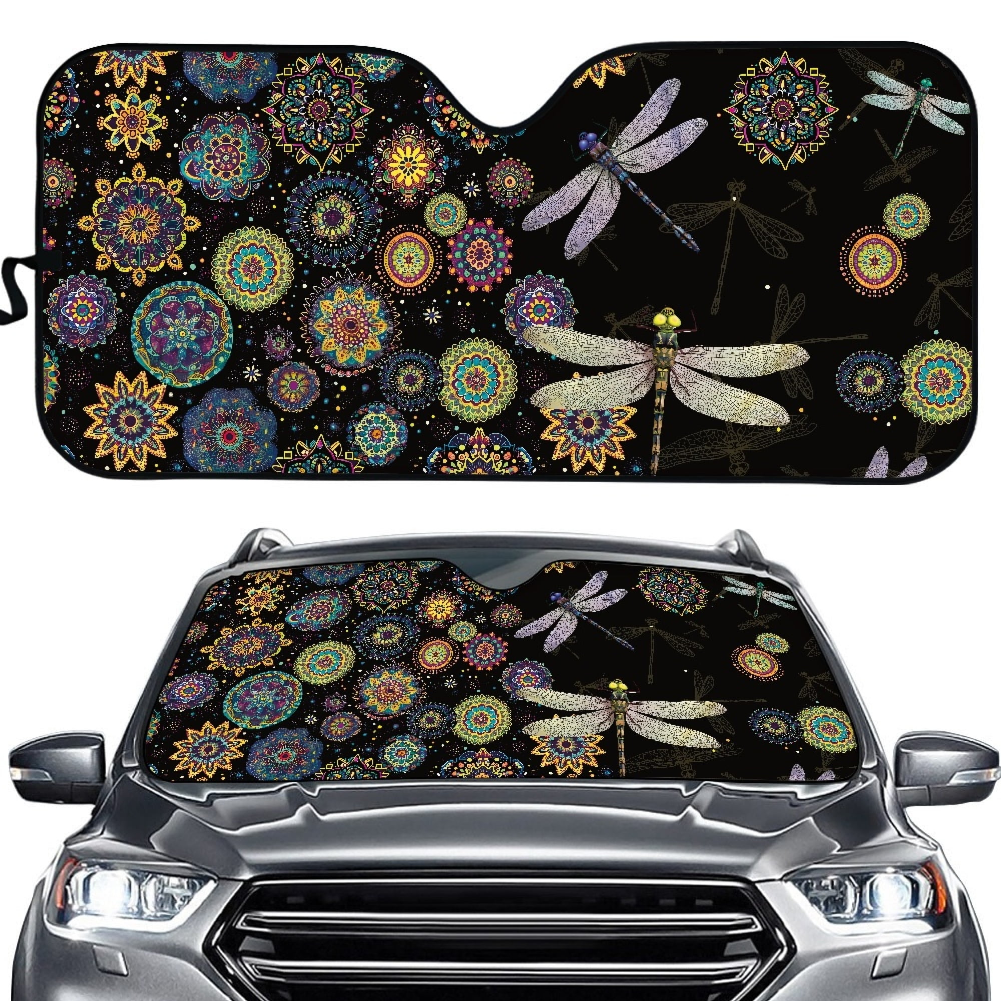 Sacred Spring Car Sun Shade 55