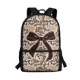 thumbnail image 1 of Yuyamidu Bow Camo Kids Backpack Ages 4-6 Elementary School Bookbag for Girls Backpacks Junior Students Schoolbag Kids Youth Shoulder Bag for School, 1 of 6