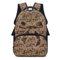 thumbnail image 1 of Yuyamidu Brown Bow Camo Kids Backpack for Kids 4-7, Lightweight Fashion Middle School Book Bag, Large Capacity School Backpack for Girls, 1 of 7