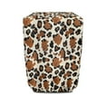 thumbnail image 1 of Yuyamidu Brown Leopard Print Electric Tongue Jack Cover Universal Camper Jack Cover Protector for Outside Protection Trailer RV Electric Jack Cover with Tight Belt, 1 of 7