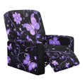thumbnail image 1 of Yuyamidu Butterfly Reclining Chair Covers 4 Pieces Non Slip Recliner Covers That Stay in Place Comfortable Lazyboy Covers Couch Chair Cover Gift for Holiday, 1 of 8