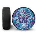 thumbnail image 1 of Yuyamidu Butterfly Tire Cover Fashion Wheel Tire Protectors Cover Waterproof Spare Wheel Tire Cover Keeps Dirt, Rain, and Sun Away from Your Spare Tire, 1 of 5