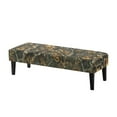 thumbnail image 1 of Yuyamidu Camo Bench Cover for Dining Table Hunting Branch Jacquard Bench Seat Protector Cover with Elastic Edge Easy to Install Furniture Protector Gift for Holiday, 1 of 8