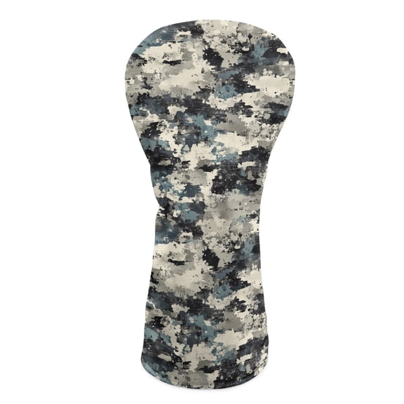 Yuyamidu Camo Golf Club Head Covers for Woods, Driver, Fairway, Hybrid Waterproof PU Leather Golf Head Cover Camouflage Golf Headcover