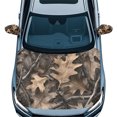 thumbnail image 1 of Yuyamidu Camo Hunting Car Hood Covers Wood Side Mirror Covers for Cars Sedans 1 Car Hood Dust Covers with 2 Auto Side View Mirror Covers Automotive Exterior Accessory, 1 of 7