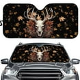 thumbnail image 1 of Yuyamidu Camo Hunting Car Sunshade for SUV Truck Van Deer Car Window Shades Front Windshield Cover Foldable Window Sun Shade for Car Keep Your Vehicle Cool, 1 of 5