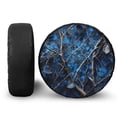thumbnail image 1 of Yuyamidu Camo Hunting Spare Tire Cover Wheel Protectors Blue Wood Tire Covers Universal Trailer Tire Cover for RV SUV Truck Camper Travel Trailer, 1 of 5