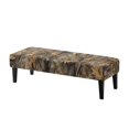thumbnail image 1 of Yuyamidu Camo Stretch Dining Bench Cover Washable Dining Room Bench Covers with Elastic Edge Easy to Install Rectangle Seat Protector Gift for Holiday, 1 of 8
