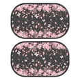 thumbnail image 1 of Yuyamidu Cherry Blossom Car Window Shade Butterfly Car Side Window Sun Shade Pink Auto Rear Sunshade Car Accessories Suitable for SUVs Sedans Trucks Sun UV Protection, 1 of 7