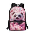 thumbnail image 1 of Yuyamidu Cherry Blossom Panda Kids School Backpack, Lightweight Elementary Student Bookbag with Multiple Pockets for Daily Use, Travel, Outdoor Activities for Girls, 1 of 6