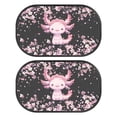 thumbnail image 1 of Yuyamidu Cherry Blossom Rear Window Sun Shade for Car Baby 2 Pack Axolotl Sun Shade Blocker Breathable Car Rear Side Window Shade Sunshade for SUV Van Baby Auto Accessories for Back Seat, 1 of 7