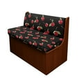 thumbnail image 1 of Yuyamidu Cherry RV Dinette Cushion Covers Comfy RV Stretch Sofa Seat Slipcovers Washable Camper Couch Cushion Covers Set 1 Backrest Cover and 1 Bench Cover, 1 of 7
