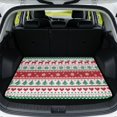 thumbnail image 1 of Yuyamidu Christmas Reindeer Car Trunk Mat 29" x 39" Universal Scratchproof Cargo Liner, Full Protection Vehicle Accessories Fits for Most Cars SUV and Sedan, 1 of 7