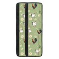 thumbnail image 1 of Yuyamidu Cock Refrigerator Door Handle Cover 2 PCS Daisy Kitchen Appliance Handle Protective Cover Antiskid Protector Sleeves for Oven Dishwasher Cabinet Handles, Green, 1 of 7