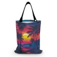 thumbnail image 1 of Yuyamidu Coconut Tree Car Garbage Bags Sunset Vehicle Trash Bags Bins Hanging Auto Storage Bag Universal Car Interior Accessories for Front Seat, Back Seat, 1 of 7