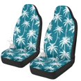 thumbnail image 1 of Yuyamidu Coconut Tree Car Seat Covers Hawaii Auto Seat Covers Front Seats Only Easy to Install and Clean Automotive Accessories Universal Fit for Most Vehicle, 1 of 7