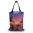 thumbnail image 1 of Yuyamidu Coconut Tree Car Trash Bag Sunset Car Storage Bag Portable Car Rubbish Bag for Back Seat, Headrest Car Accessory Reusable Auto Garbage Holder, 1 of 7