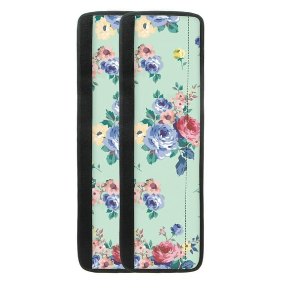 Yuyamidu Colorful Flower Refrigerator Door Handle Cover 2 PCS Yellow Handle Protector for Ovens Fridge Oven Microwave Universal Appliance Handle Covers Kitchen Decor Accessories