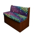 thumbnail image 1 of Yuyamidu Colorful Leopard Print RV Dinette Cushion Covers Replacement Fashion Camper Cushions Cover 2 PCS RV Couch Covers Soft Camper Dinette Seat Covers for RV Camper, 1 of 7