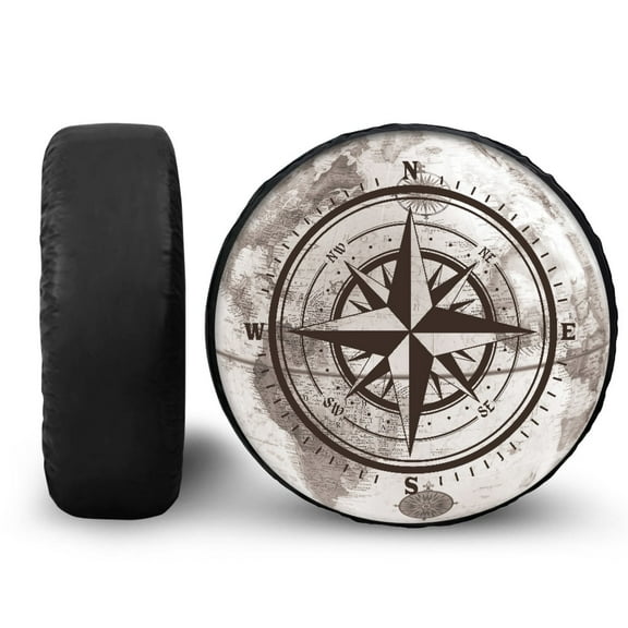 Yuyamidu Camping Tire Cover Fashion Wheel Tire Protectors Cover Easy to Install Spare Wheel Tire Cover Keeps Dirt, Rain, and Sun Away from Your Spare Tire