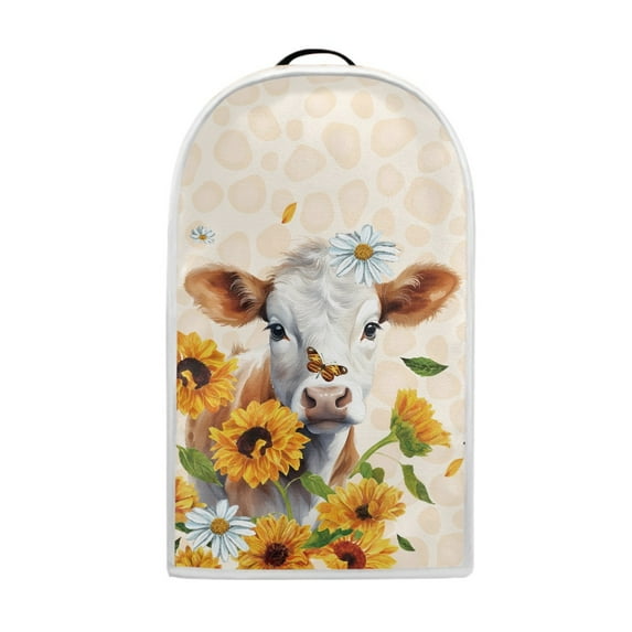 Yuyamidu Cow Blender Cover Compatible with Stand Mixer Coffee Maker Juicer Sunflower Kitchen Appliance Dust Cover Daisy Blender Coffee Juicer Maker Organzier Bag