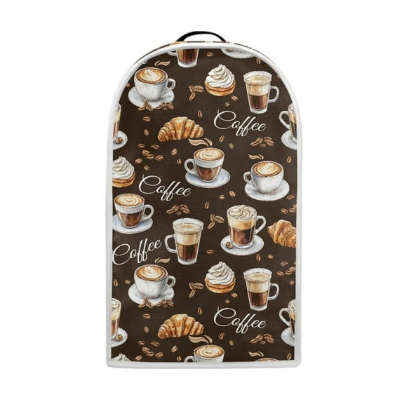 Yuyamidu Croissant Blender Cover Dust Cover Coffee Stand Mixer Cover for Coffee Maker Juicer Food Processor Anti Scratch Kitchen Appliance Decorative Cover