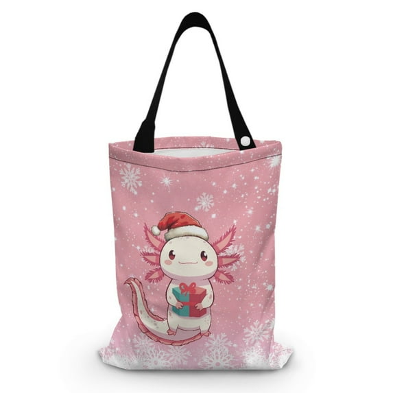 Yuyamidu Cute Axolotl Car Trash Bag Snowflake Auto Front Back Seat Garbage Bag Christmas Vehicle Rubbish Bags Car Interior Decoration Accessories, Pink