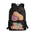 thumbnail image 1 of Yuyamidu Cute Capybara 17 Inch School Backpack with Multiple Pockets, Large Capacity Bookbag for Teen Students Class Daily Commute Travel Use, 1 of 6