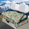 thumbnail image 1 of Yuyamidu Cute Capybara Golf Cart Seat Covers Flowers Club Car Seat Towel Blanket for Golf Cart Accessory, Soft Flannel, 1 of 8
