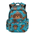 thumbnail image 1 of Yuyamidu Cute Dachshund Backpack for Kids Girls 6-7 Years Old Lightweight Waterproof Multi-Pocket School Bookbag with Padded Straps for 1st-3rd Grade Elementary School Students, 1 of 8