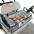 thumbnail image 1 of Yuyamidu Cute Owl Golf Cart Seat Cover Christmas Travel Sports Golf Cart Covers for 2-Person Seats Club Soft Golf Cart Rear Seat Cover with Pockets Car Golf Cart Accessories, 1 of 7
