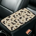 thumbnail image 1 of Yuyamidu Dachshund Car Center Console Cover Dog Auto Armrest Pad Soft Car Arm Rest Cover for Vehicles Accessories Fluffy Car Center Console Cushion Pad, 1 of 7