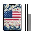 thumbnail image 1 of Yuyamidu Daisy RV Door Window Shade Cover American Flag RV Blackout Window Cover with Privacy UV Protection Universal Camper Door Window Sunshade, 26 x 17 Inch, 1 of 7