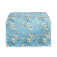 thumbnail image 1 of Yuyamidu Daisy Toaster Cover Washable Wide Slot Kitchen Small Appliance Cover 4 Slice Breadmaker Cover Small Oven Toaster Dust Cover Blue Dustproof Fingerprint Protectors, 1 of 7