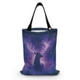 thumbnail image 1 of Yuyamidu Deer Car Trash Bag for Front/Back Seat Purple Galaxy Car Bin Bags Hanging Car Storage Bags Foldable Automotive Organizer Bag Car Decorative Accessory, 1 Piece, 1 of 7
