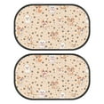 thumbnail image 1 of Yuyamidu Dog Baby Car Sun Shade for Side Window Dog Paw Car Window Shades 2 Pack Cute Rear Sunshade for Car Window Sun Visor for Baby, Universal Fit, 1 of 7