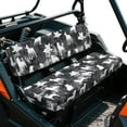 thumbnail image 1 of Yuyamidu Dog UTV Seat Cover Gray Camo Mule Bench Seat Cover Easy Installation UTV Accessories Anti-Scratch Compatible with Kawasaki Mule 4010 4010 3010 4000 3000 3020, 1 of 7