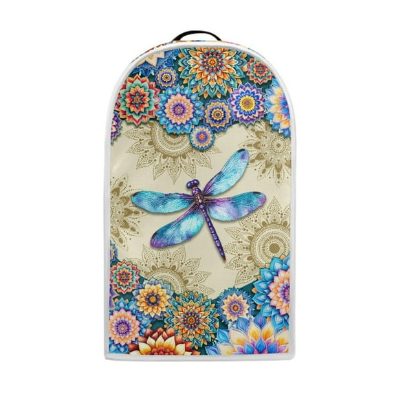Yuyamidu Dragonfly Blender Cover Dust Cover Dahlia Coffee Maker Cover Soy Milk Maker Cover Multi Cooker Mixer Covers Kitchen Appliance Cover Case for Home