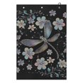thumbnail image 1 of Yuyamidu Dragonfly Flowers Golf Towels Absorbent Golf Towel for Golf Bag, Foldable Portable Cleaning Towels for Men Women, 1 of 7