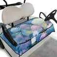 thumbnail image 1 of Yuyamidu Dragonfly Golf Cart Seat Covers with 4 Pockets Flowers Golf Cart Cushion Covers for Club Car Seat Towel Blanket, 1 of 7