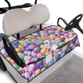 thumbnail image 1 of Yuyamidu Easter Egg Golf Cart Seat Covers with Pockets Cute Rabbit Replacement Seat Cover Accessories for Club Car and More 2-Seat Carts, 1 of 7