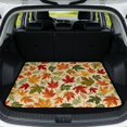 thumbnail image 1 of Yuyamidu Fall Car Trunk Mat 29" x 39", Stylish All Weather Rear Trunk Liner, Non Slip Cargo Mat for Most Sedans and SUVs, 1 of 7
