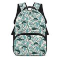 thumbnail image 1 of Yuyamidu Fish Camo Kids Backpack for Girls 10-12 Kids Backpacks Large Capacity Book Bags for Primary School Kids Portable Student Book Bags, Green, 1 of 7